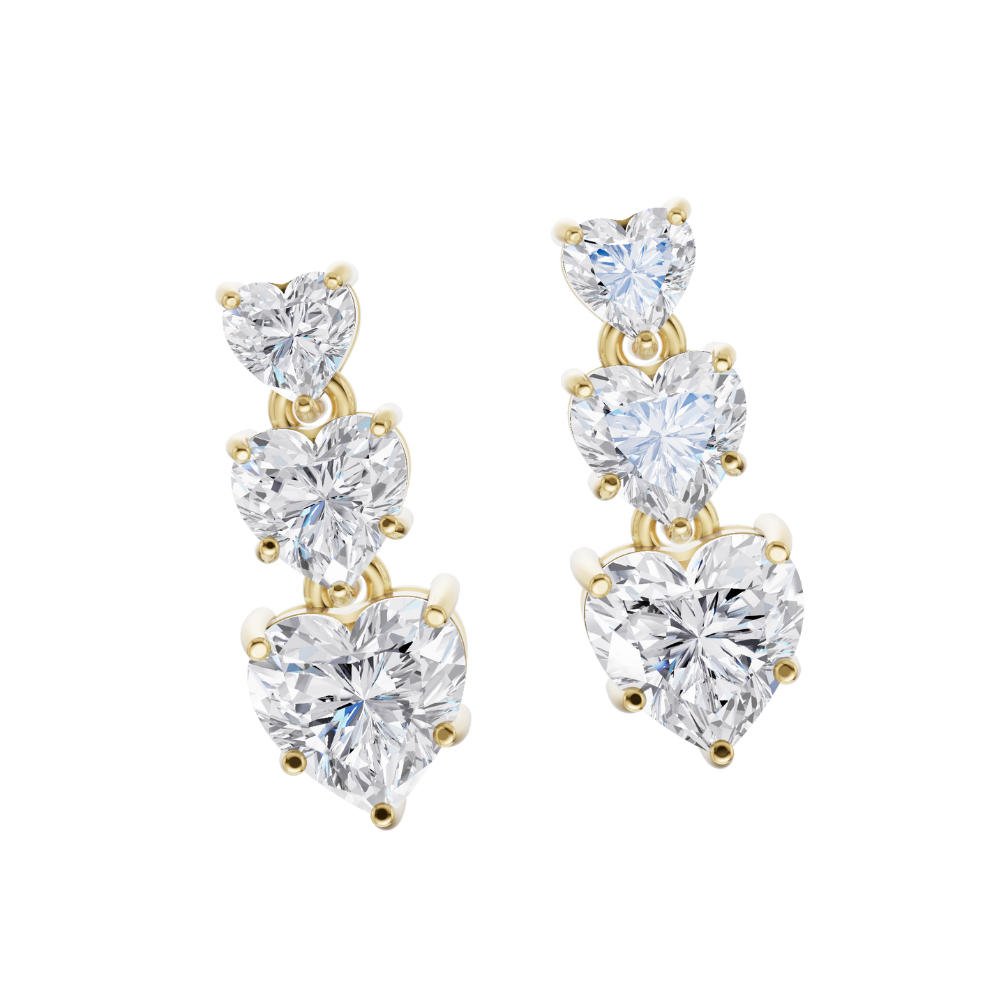 Shimmer Crest Earrings