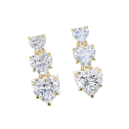 Shimmer Crest Earrings