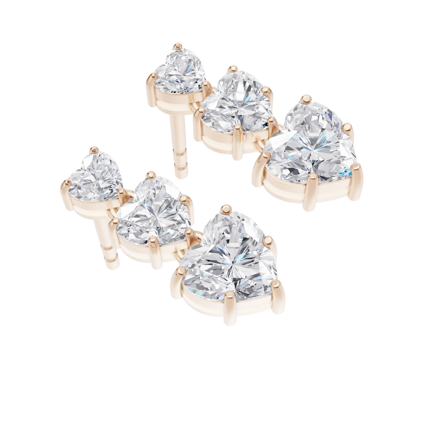 Shimmer Crest Earrings