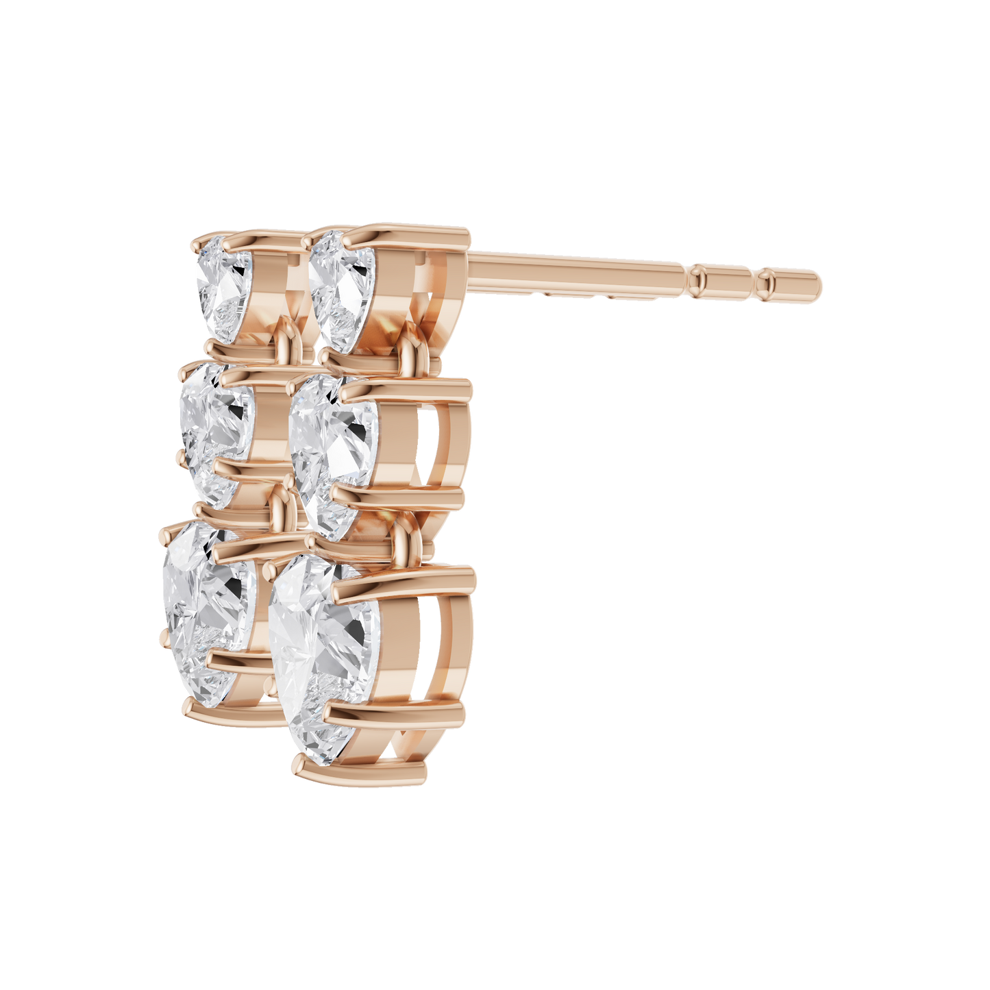 Shimmer Crest Earrings