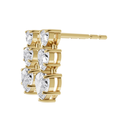 Shimmer Crest Earrings