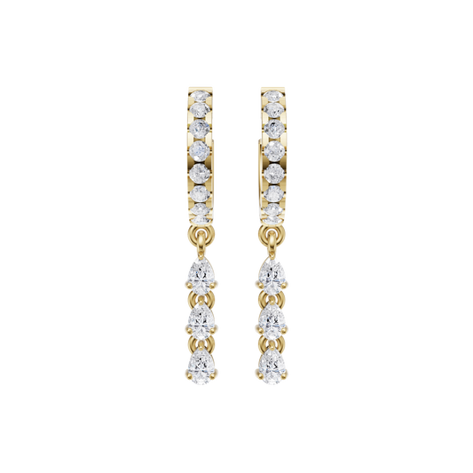 Golden Drift Earrings