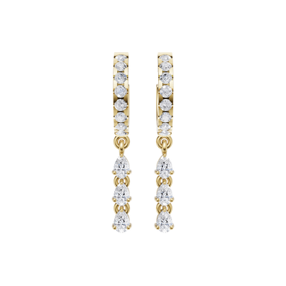 Golden Drift Earrings