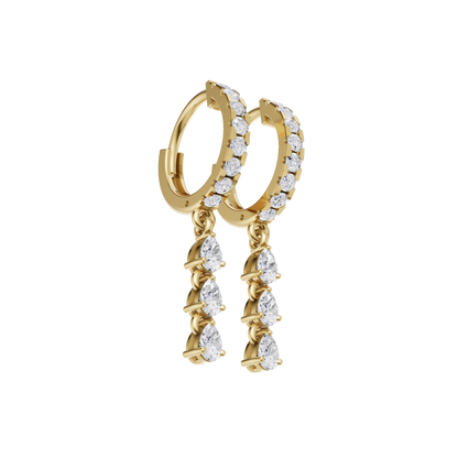 Golden Drift Earrings