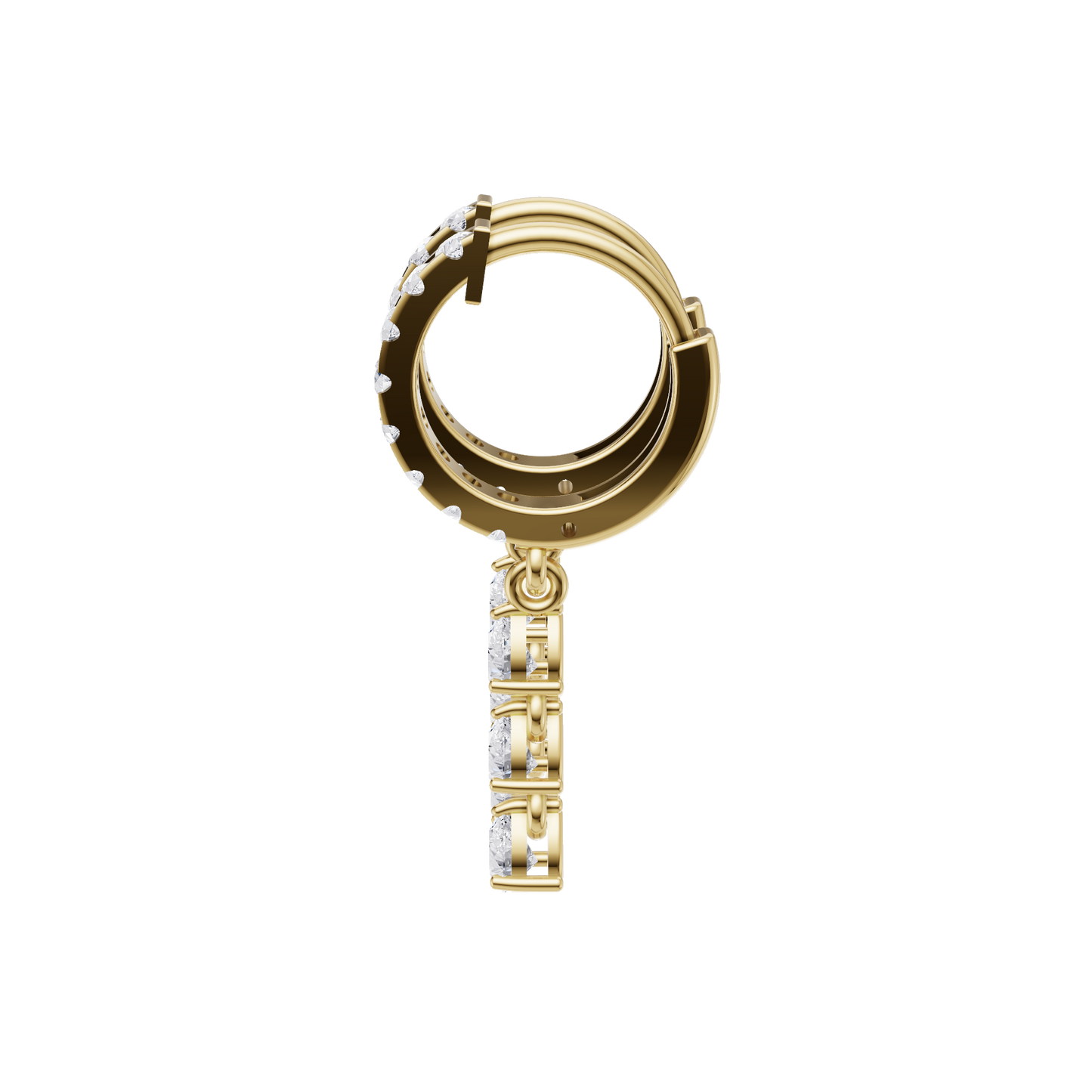 Golden Drift Earrings