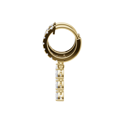 Golden Drift Earrings