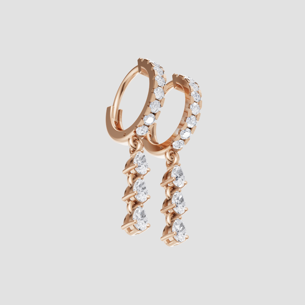 Golden Drift Earrings