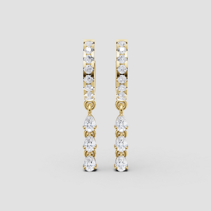 Golden Drift Earrings
