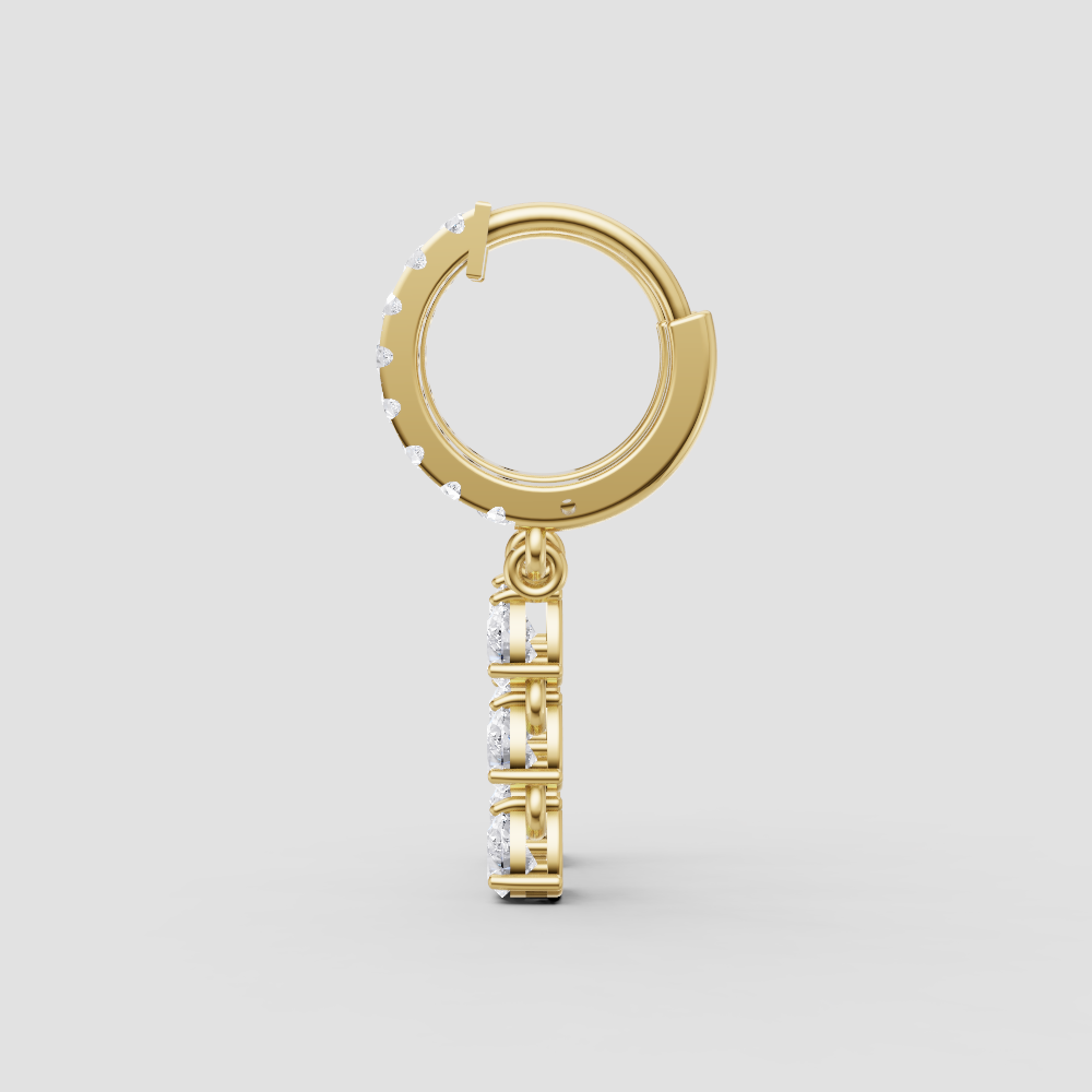 Golden Drift Earrings