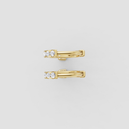 Golden Drift Earrings