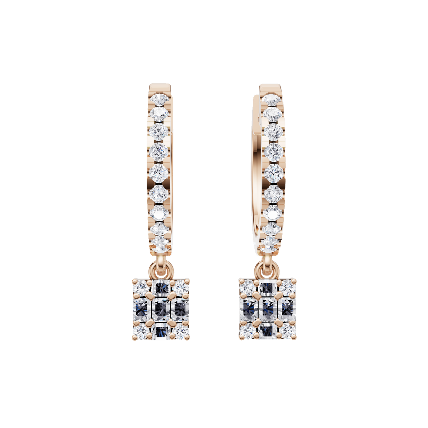 Refined Beam Earrings