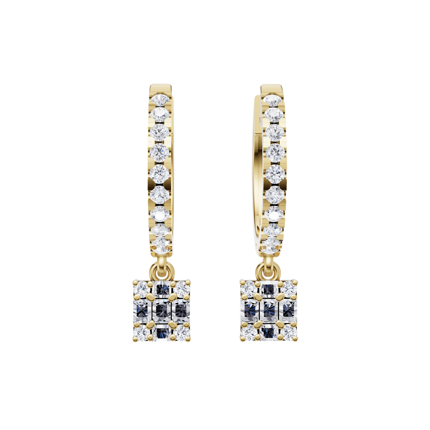 Refined Beam Earrings