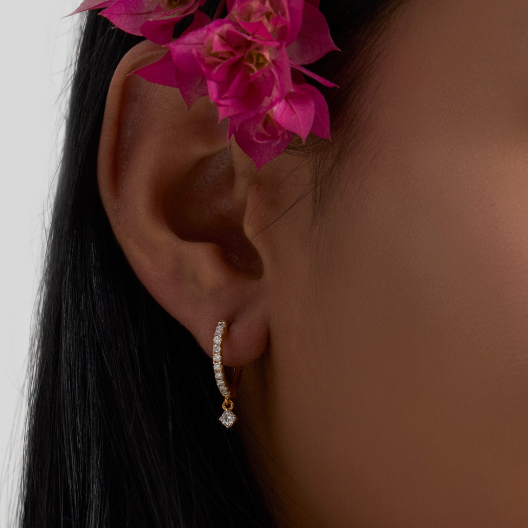 Satin Light Earrings