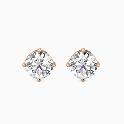 50 Cent Classic Solitaire Studs