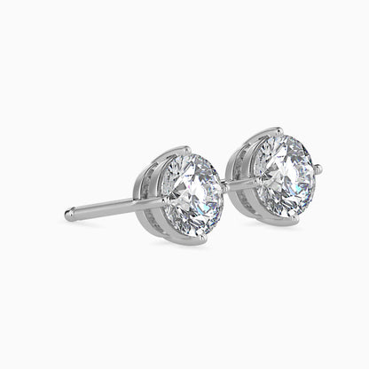 50 Cent Classic Solitaire Studs