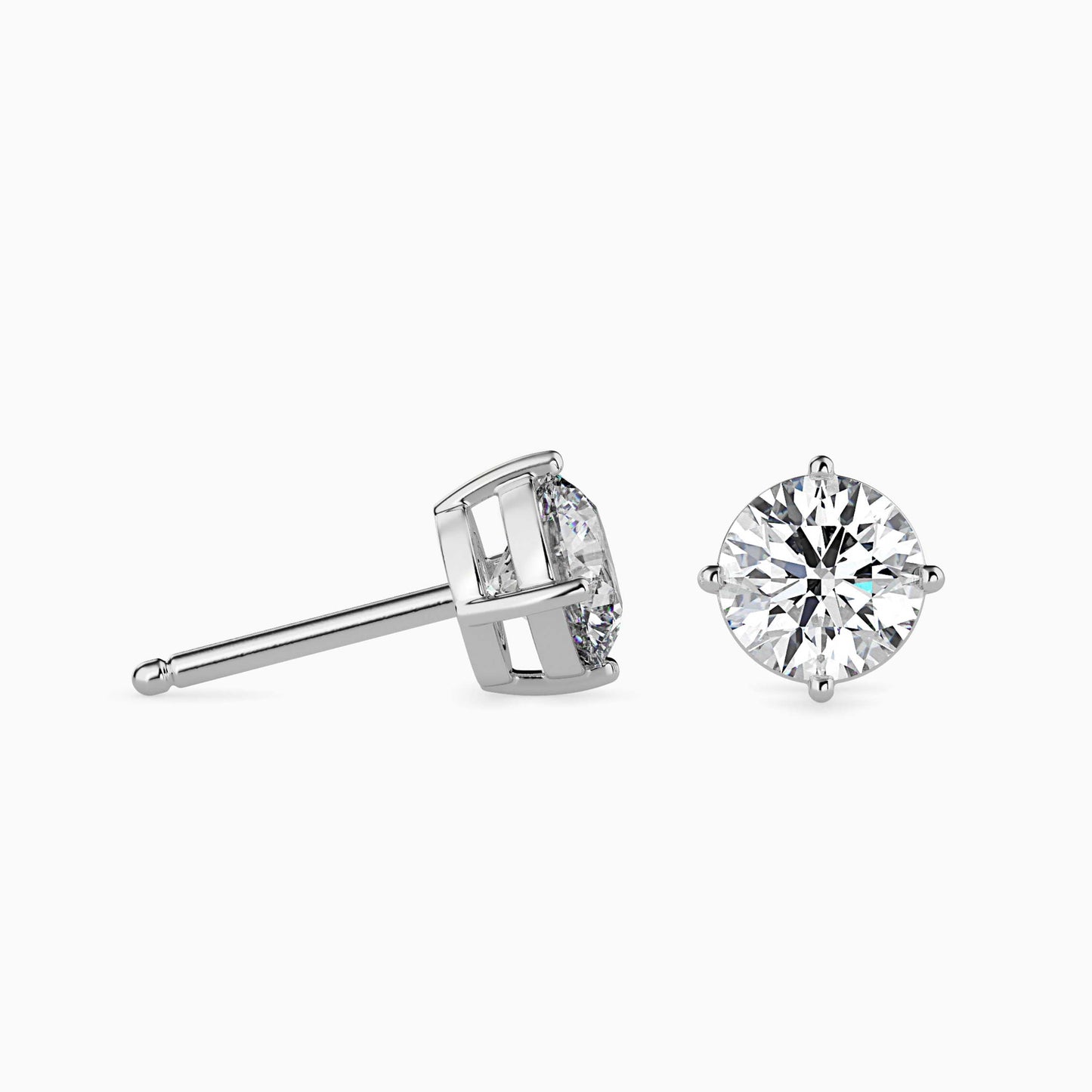 50 Cent Classic Solitaire Studs