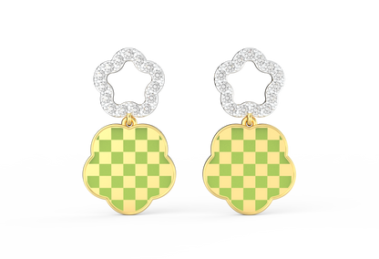 Siesta Blossom Lab Diamond Earrings