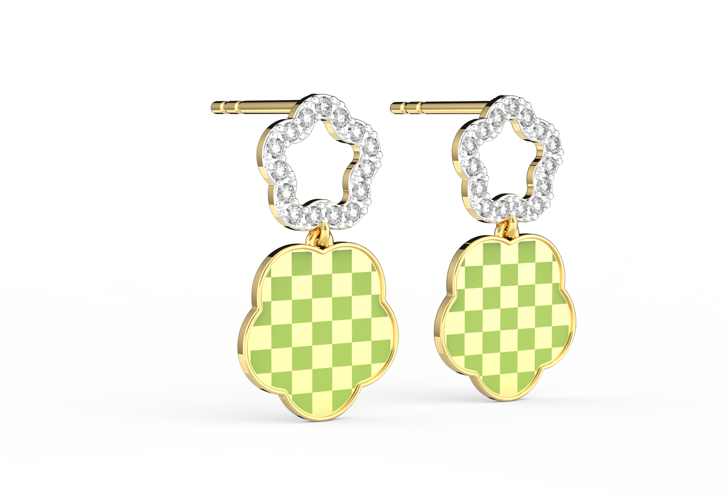 Siesta Blossom Lab Diamond Earrings