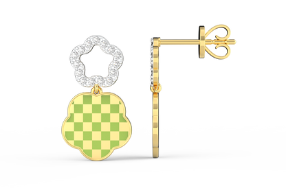 Siesta Blossom Lab Diamond Earrings
