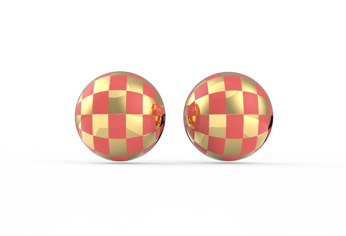 Siesta Disco Enamel Earrings