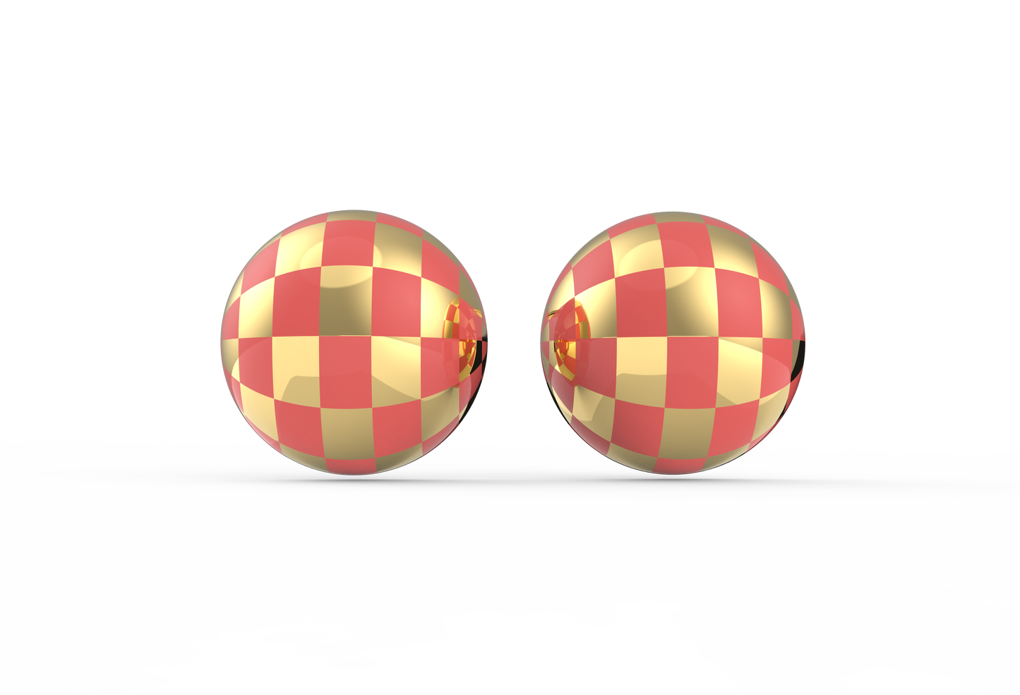Siesta Disco Enamel Earrings