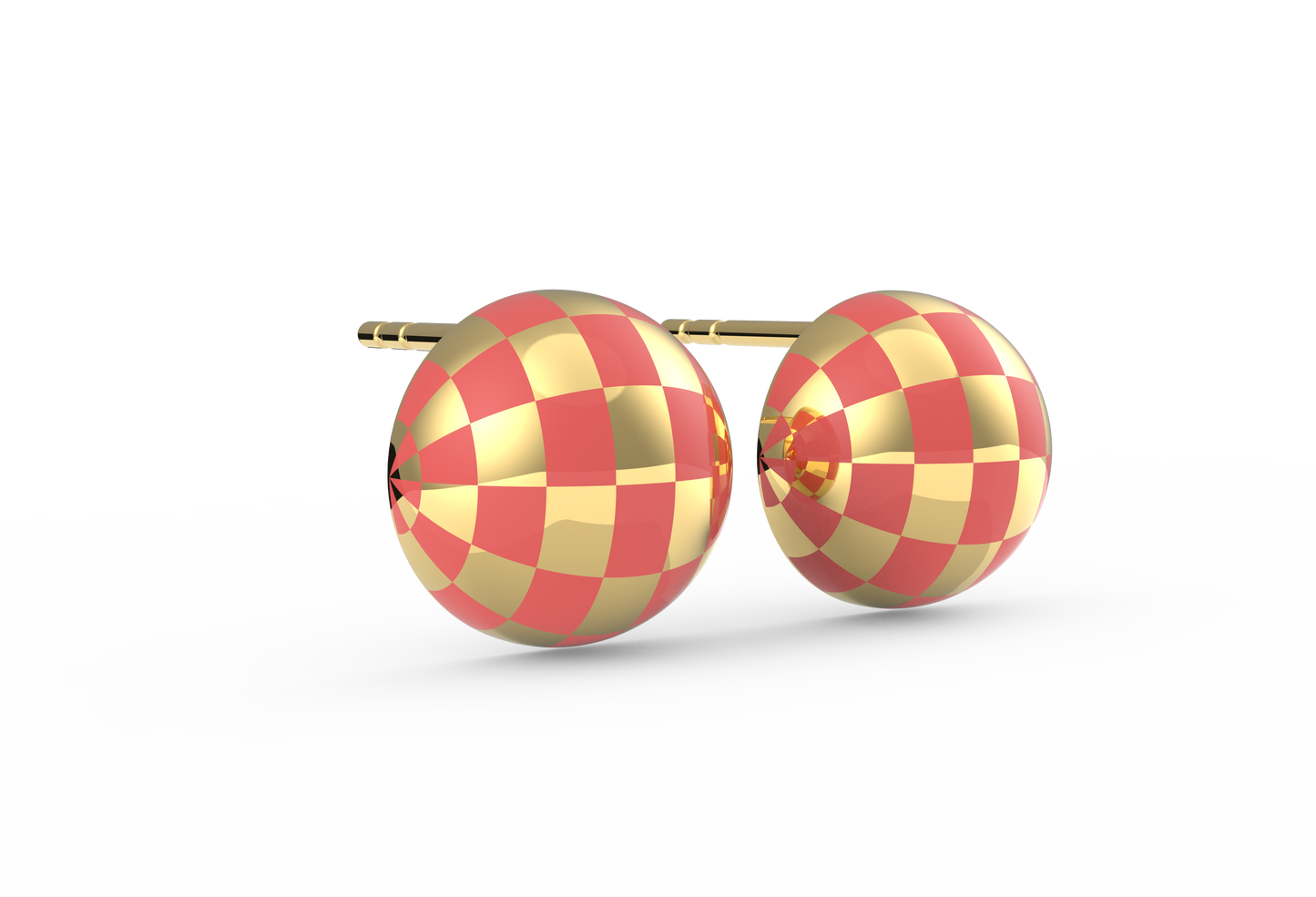 Siesta Disco Enamel Earrings
