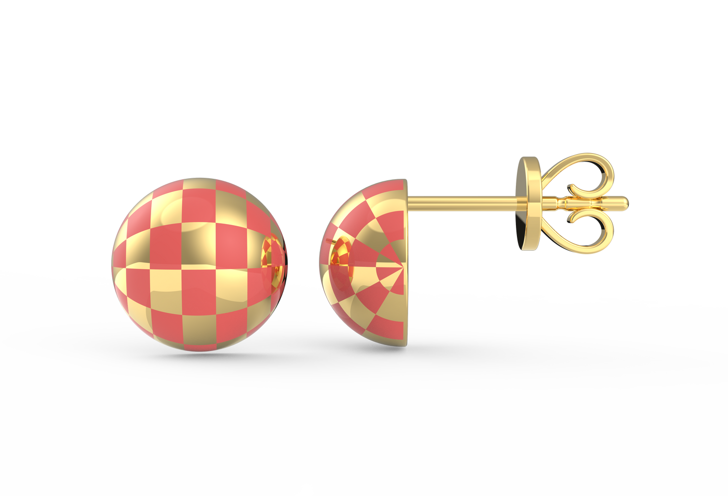 Siesta Disco Enamel Earrings