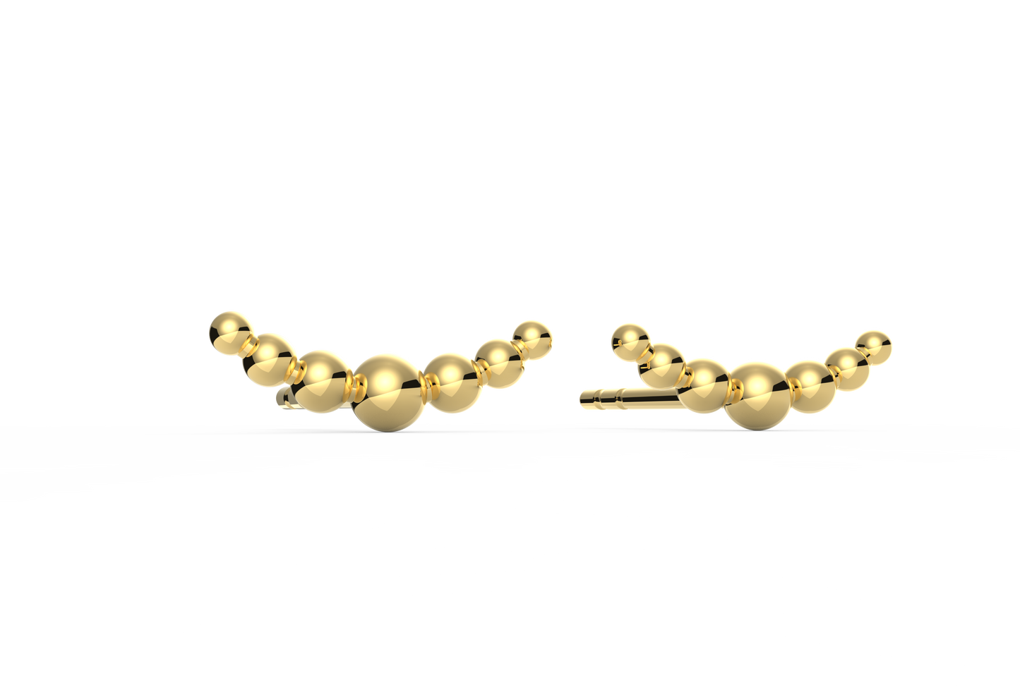 Bubble Arc Earrings