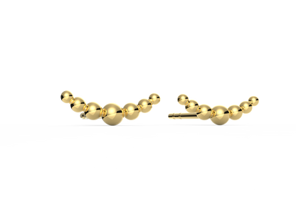 Bubble Arc Earrings