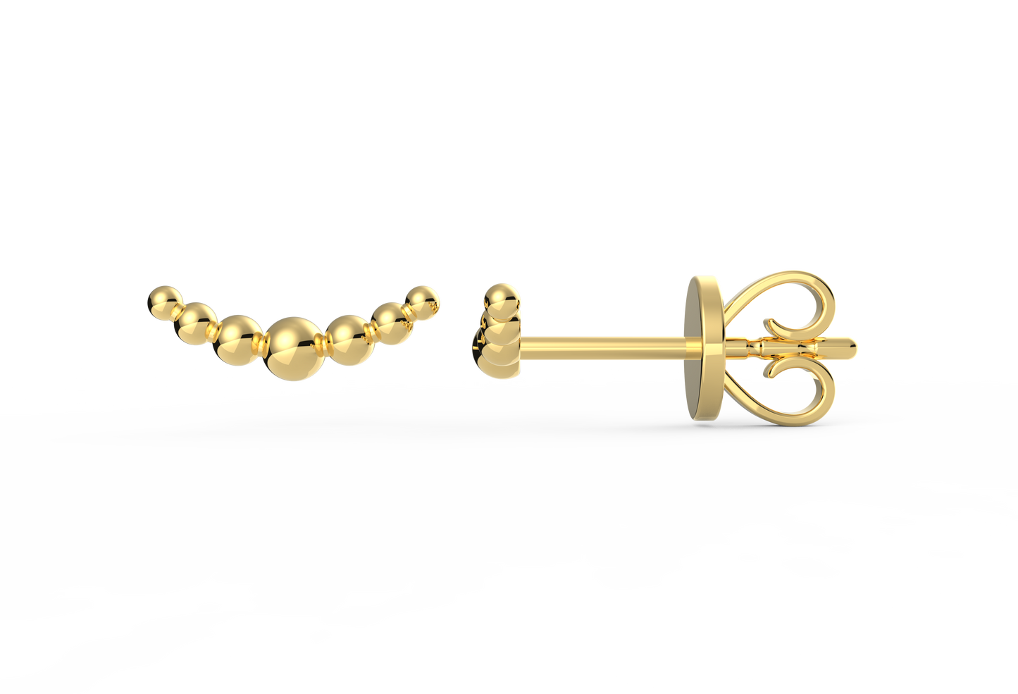 Bubble Arc Earrings