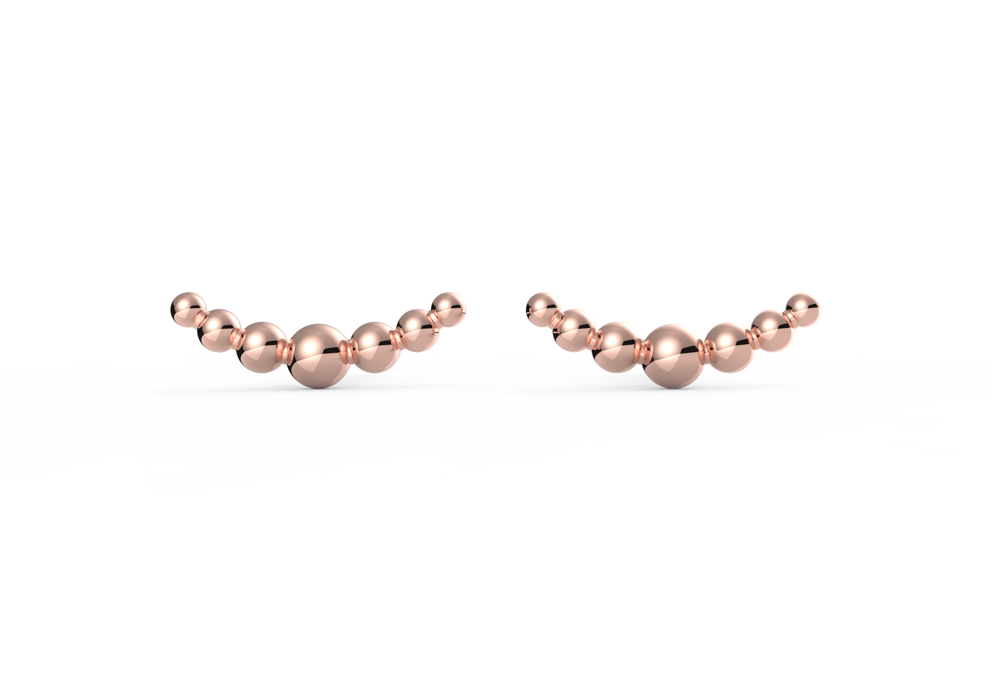 Bubble Arc Earrings