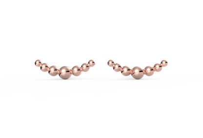Bubble Arc Earrings