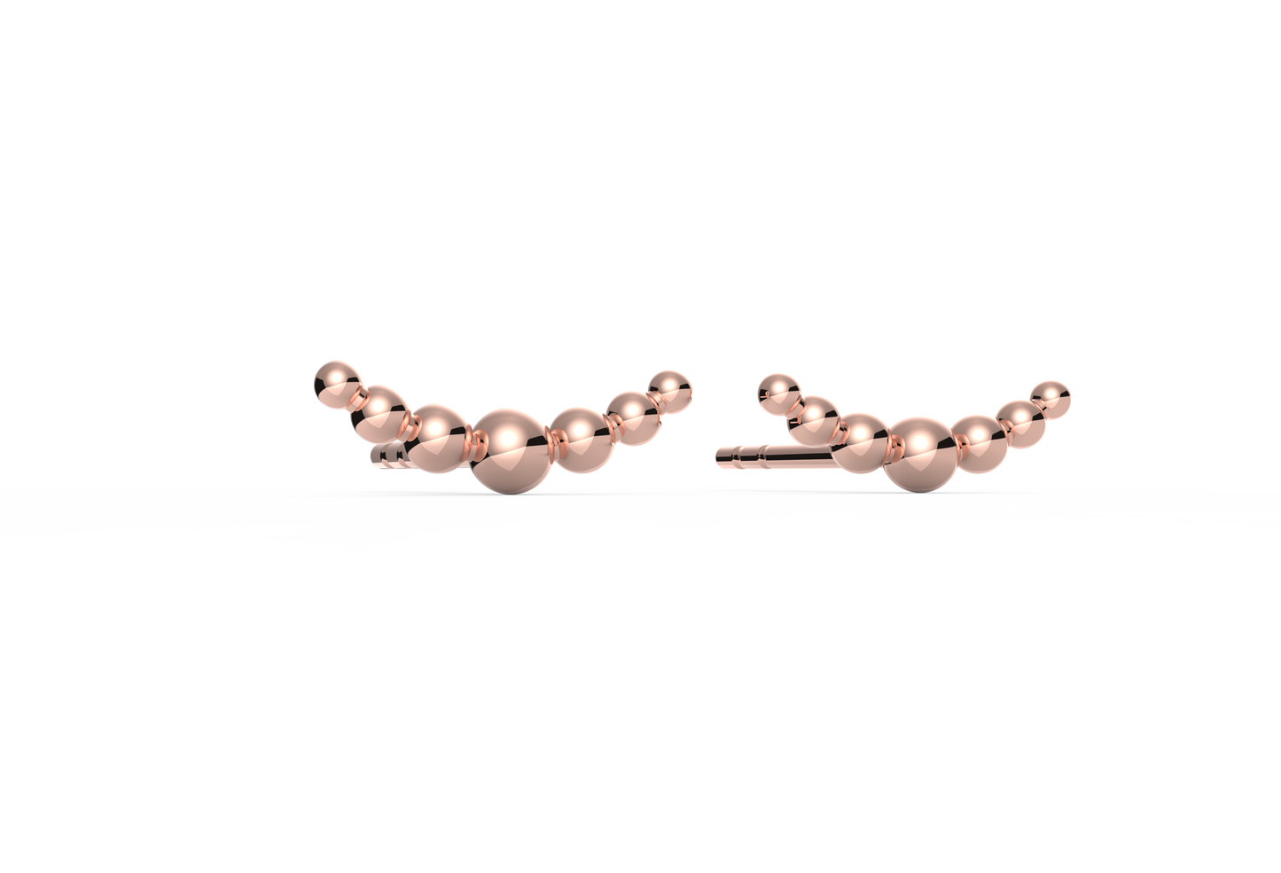 Bubble Arc Earrings
