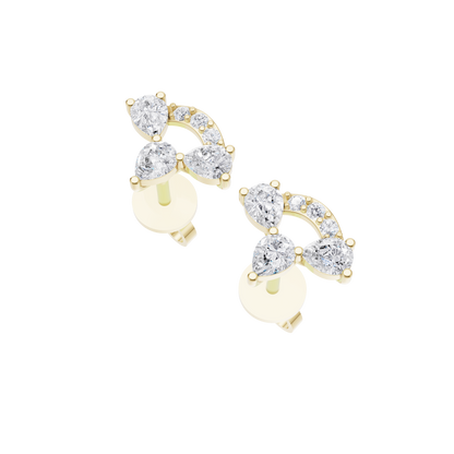Whispering Solace Diamond Earrings