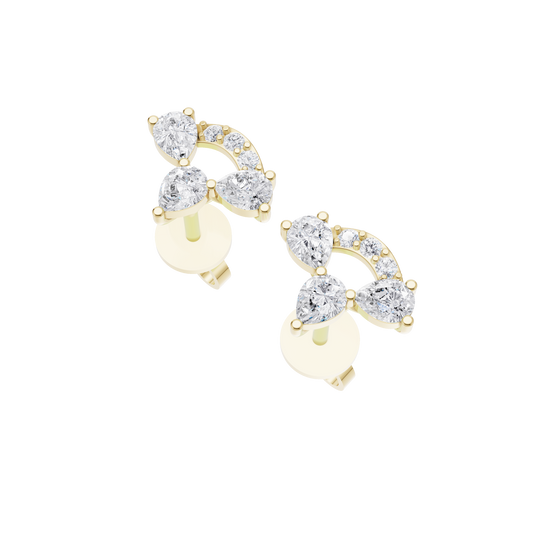 Whispering Solace Diamond Earrings