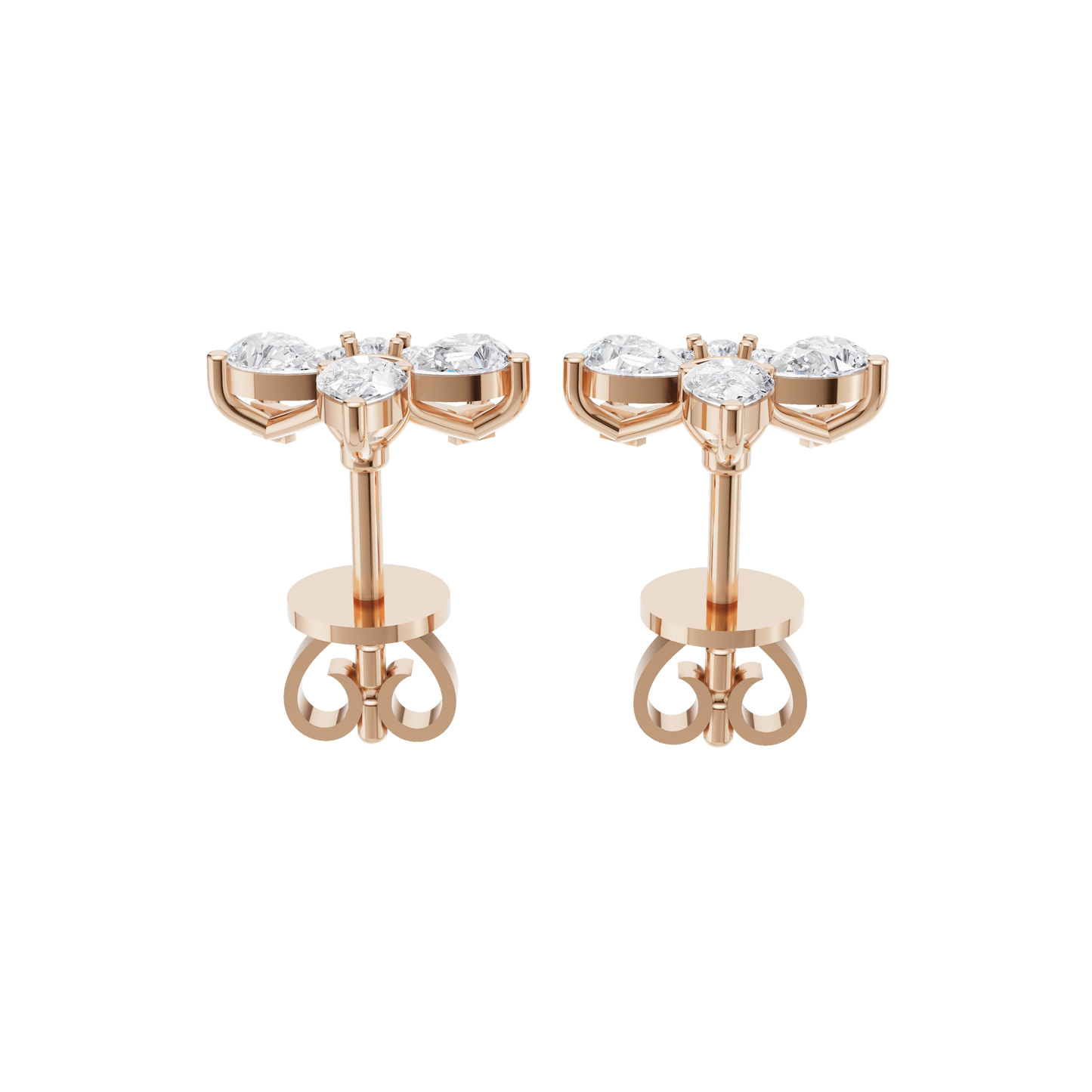 Whispering Solace Diamond Earrings