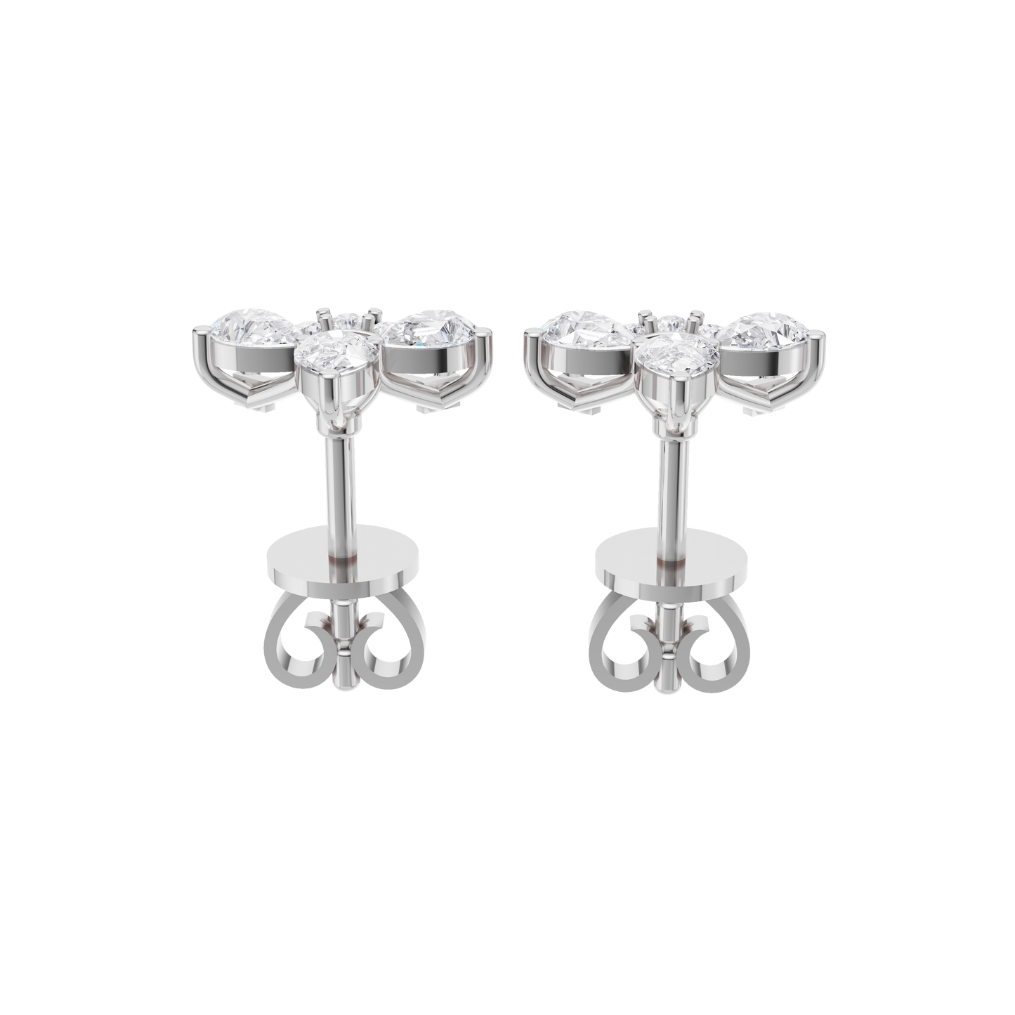 Whispering Solace Diamond Earrings