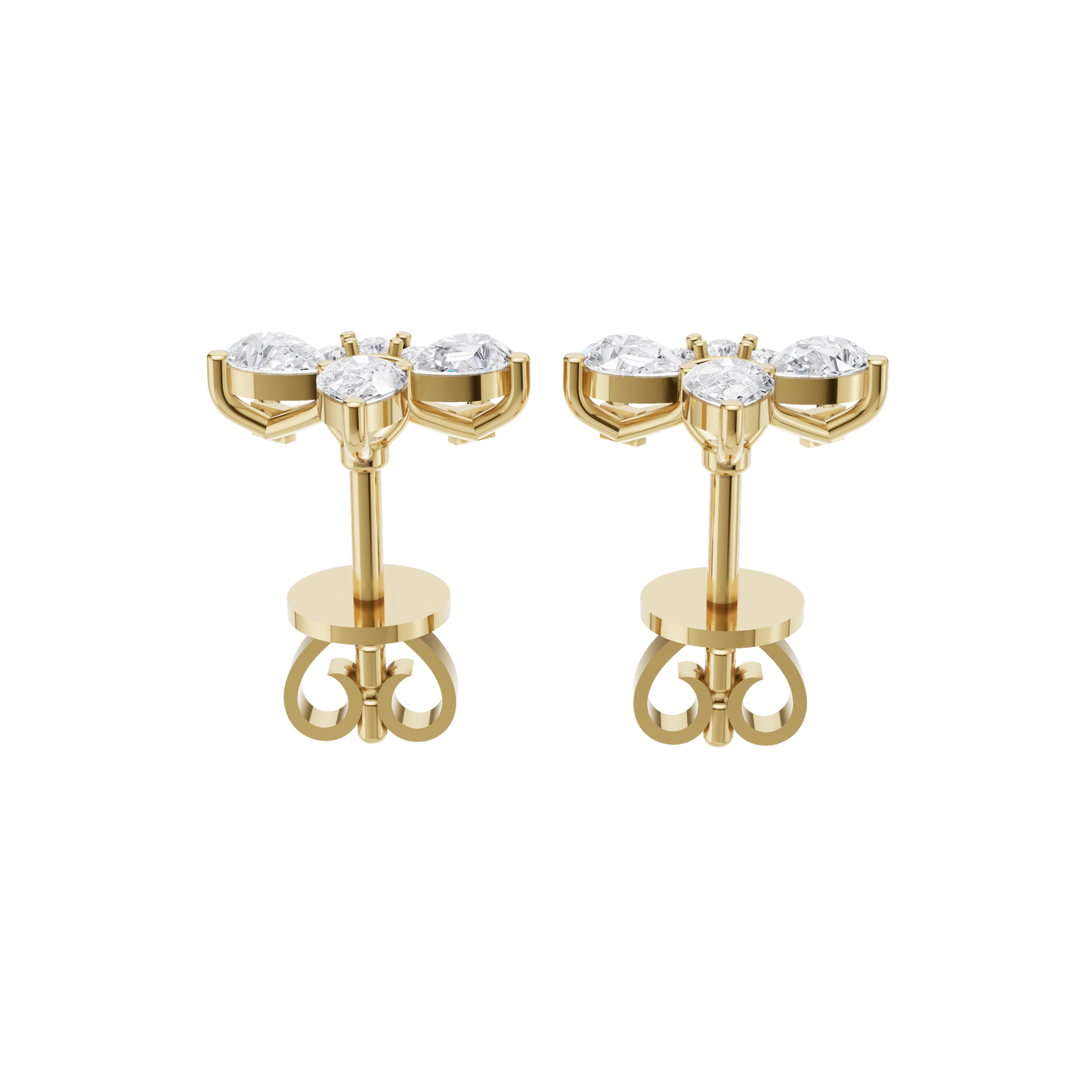 Whispering Solace Diamond Earrings