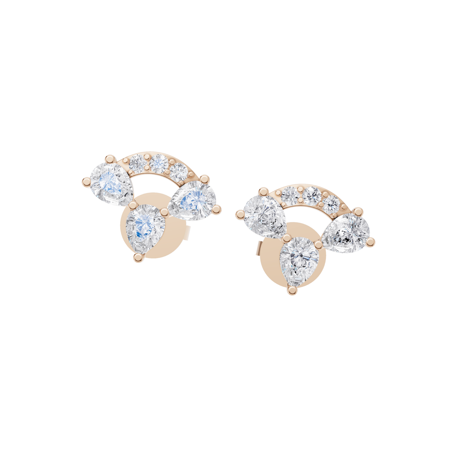 Whispering Solace Diamond Earrings