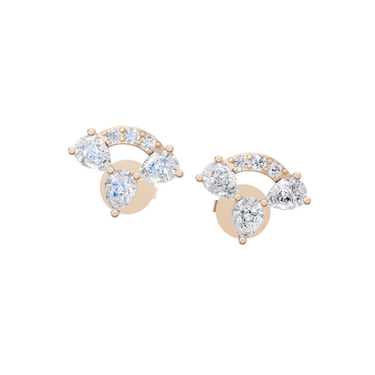 Whispering Solace Diamond Earrings
