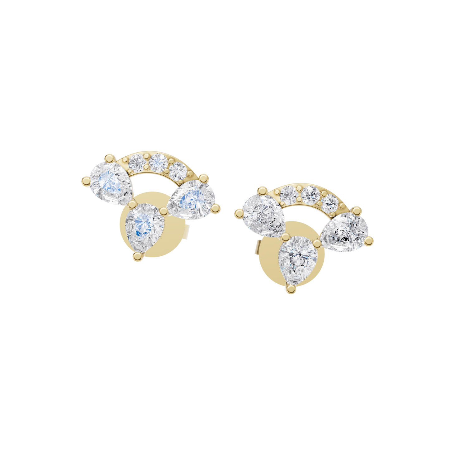 Whispering Solace Diamond Earrings