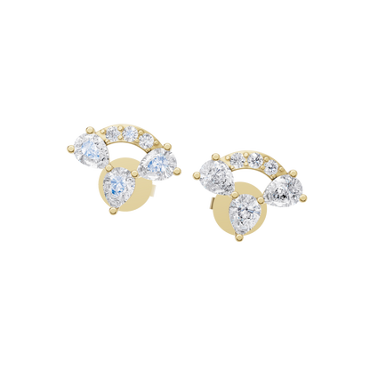 Whispering Solace Diamond Earrings