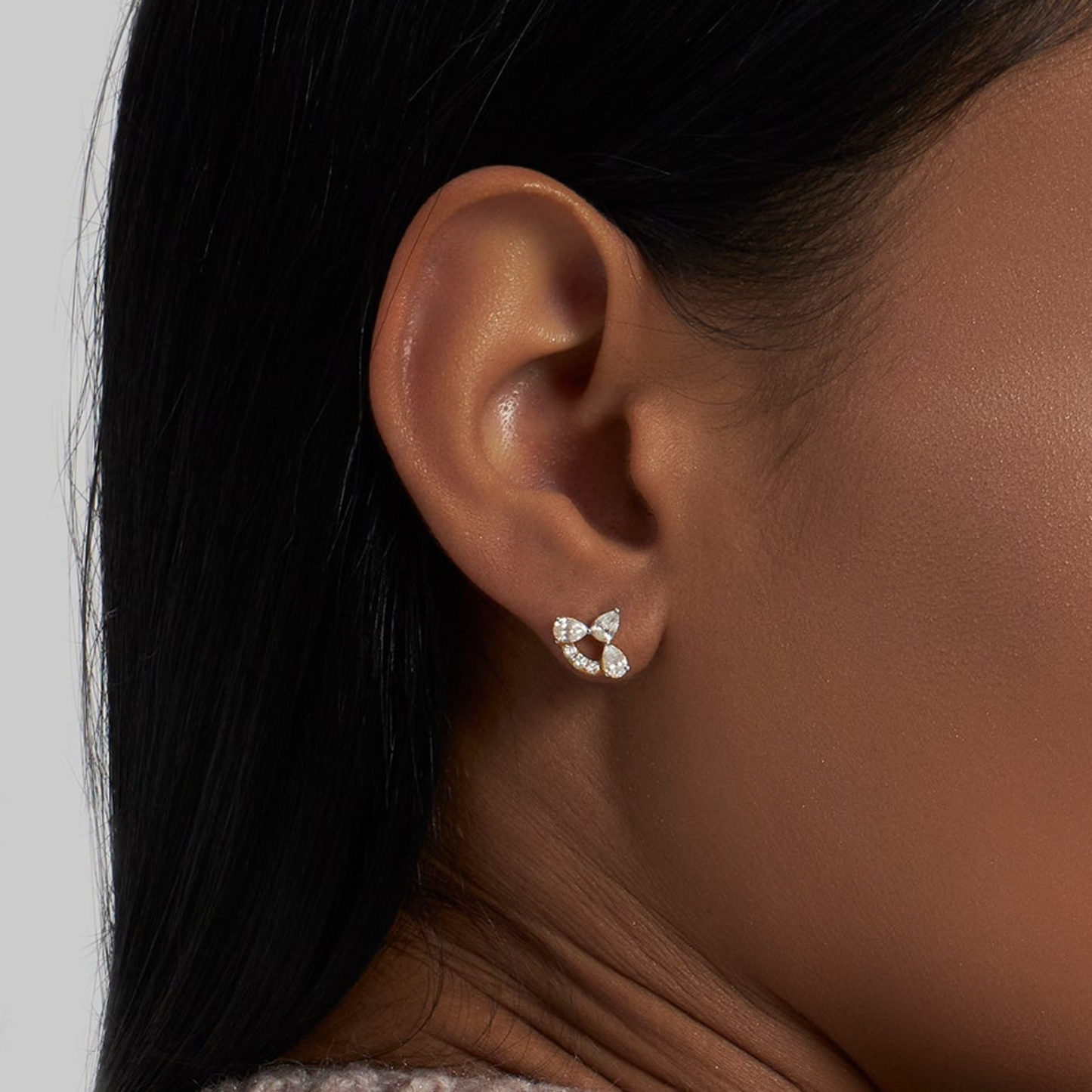 Whispering Solace Diamond Earrings