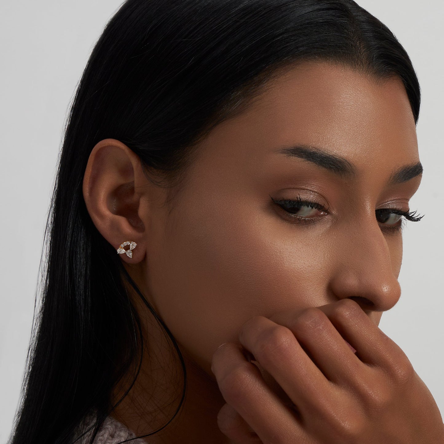 Whispering Solace Diamond Earrings