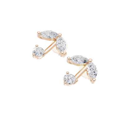 Botanical Bliss Diamond Earrings