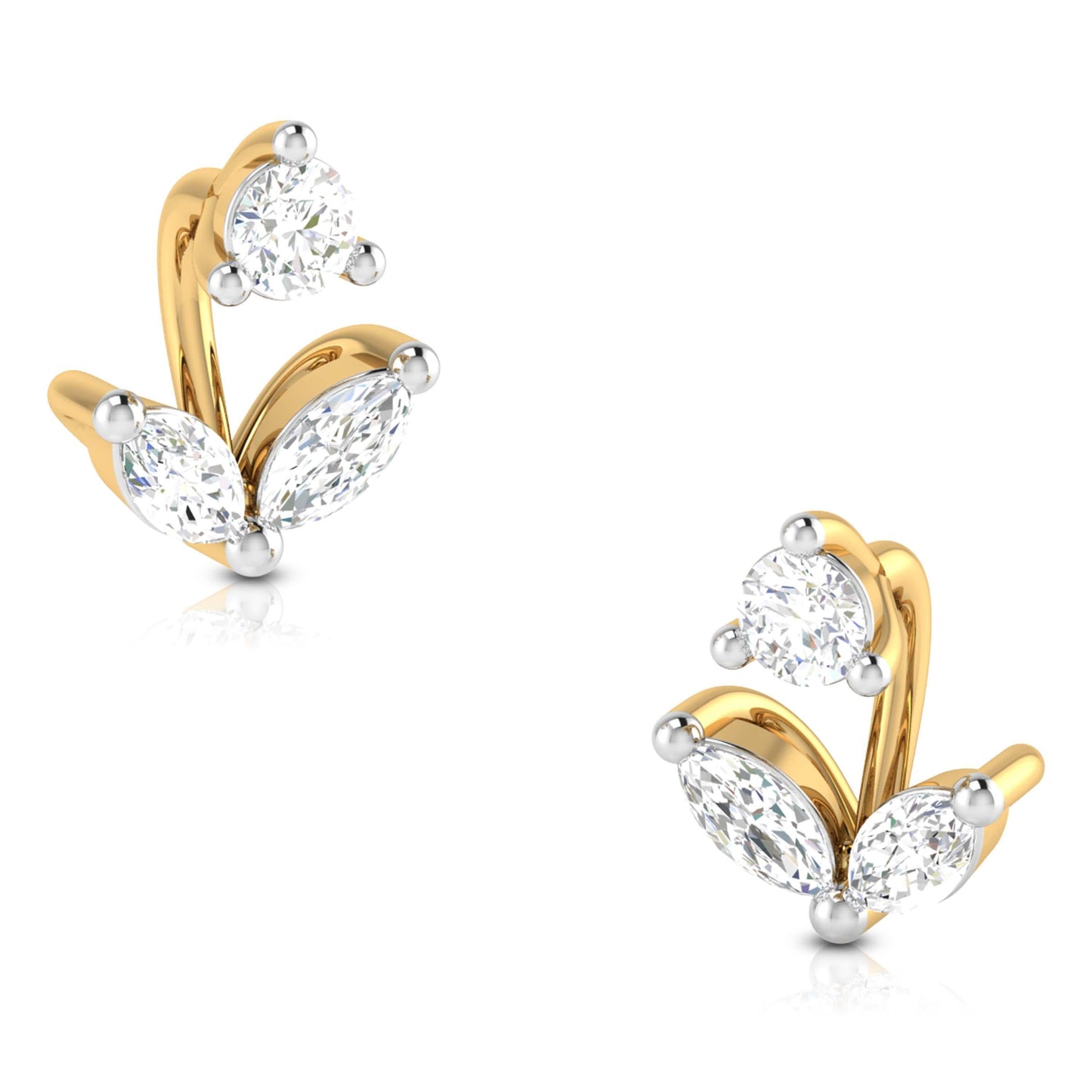 Botanical Bliss Diamond Earrings
