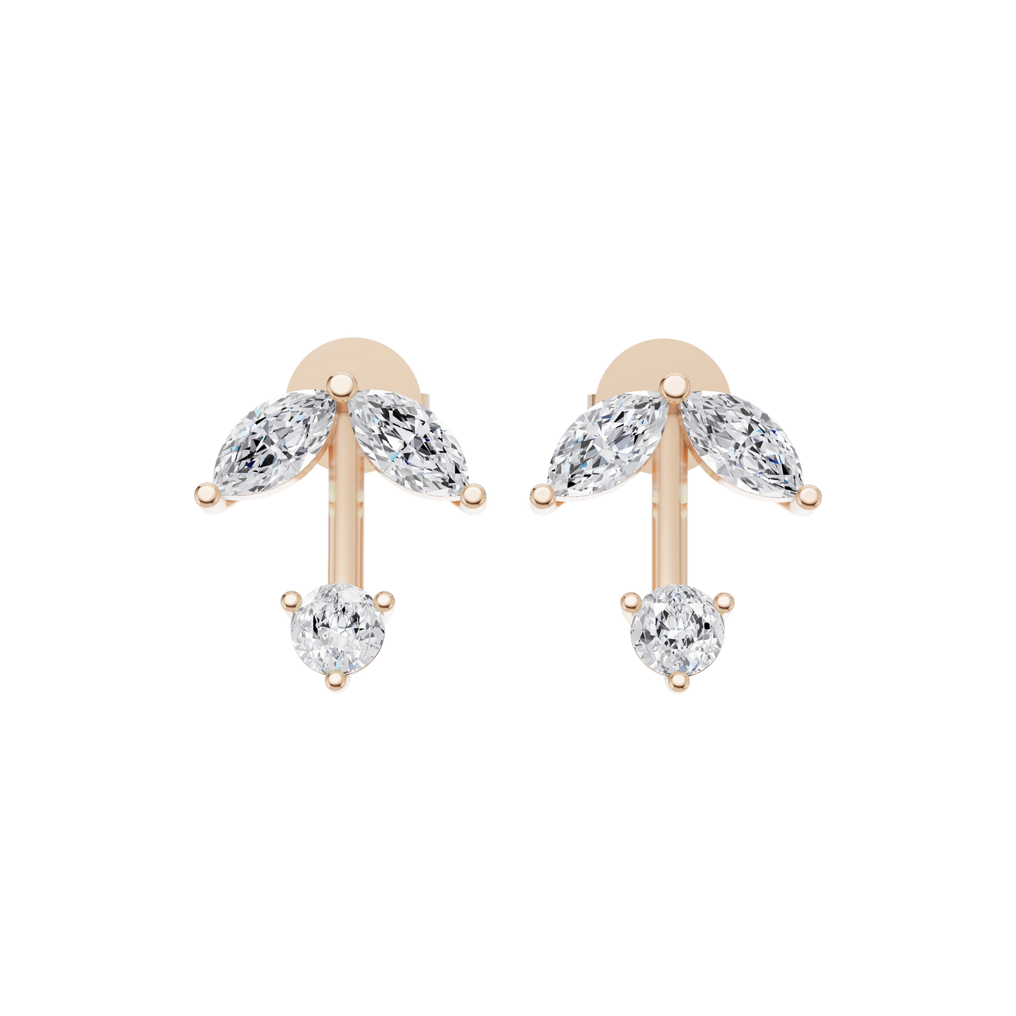 Botanical Bliss Diamond Earrings