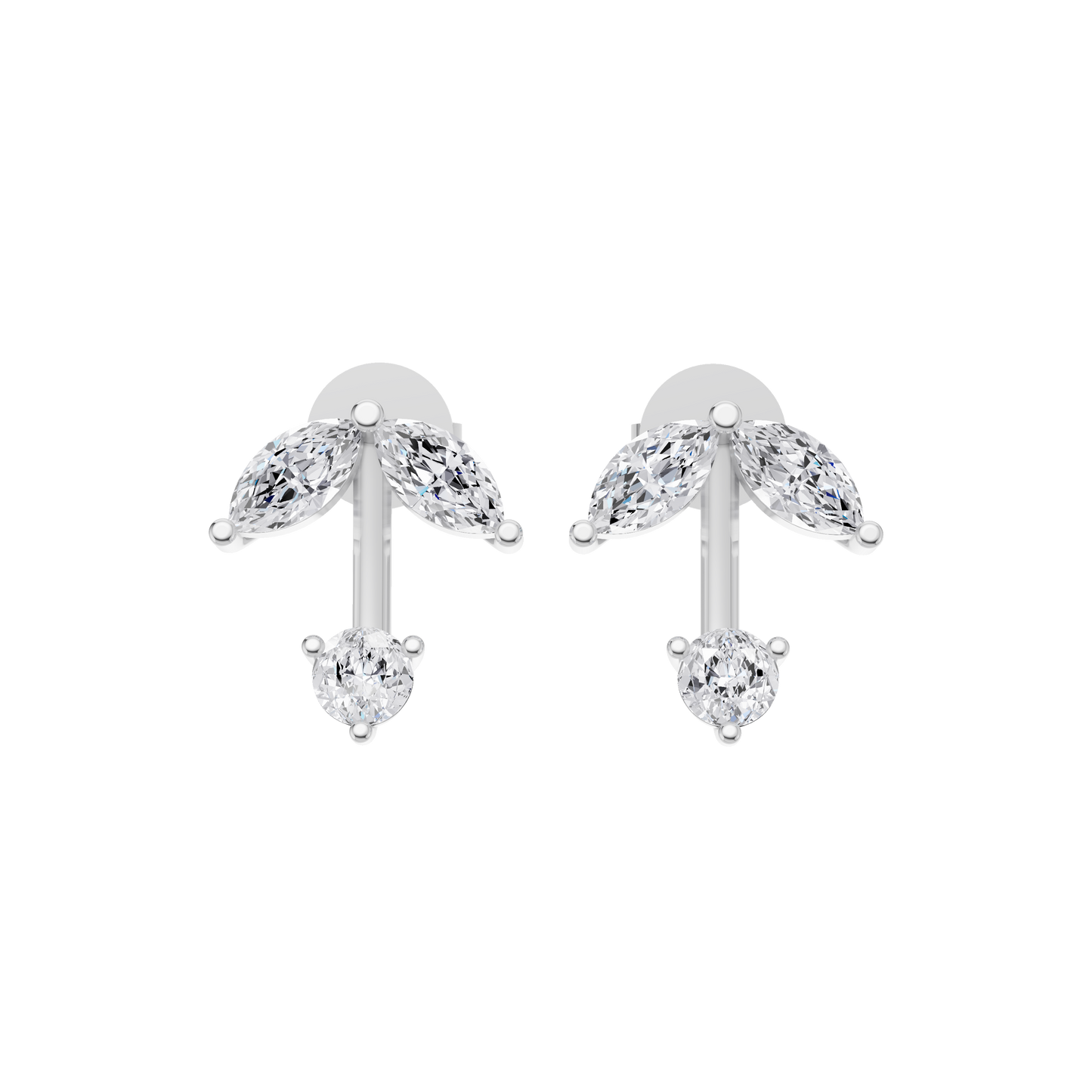 Botanical Bliss Diamond Earrings