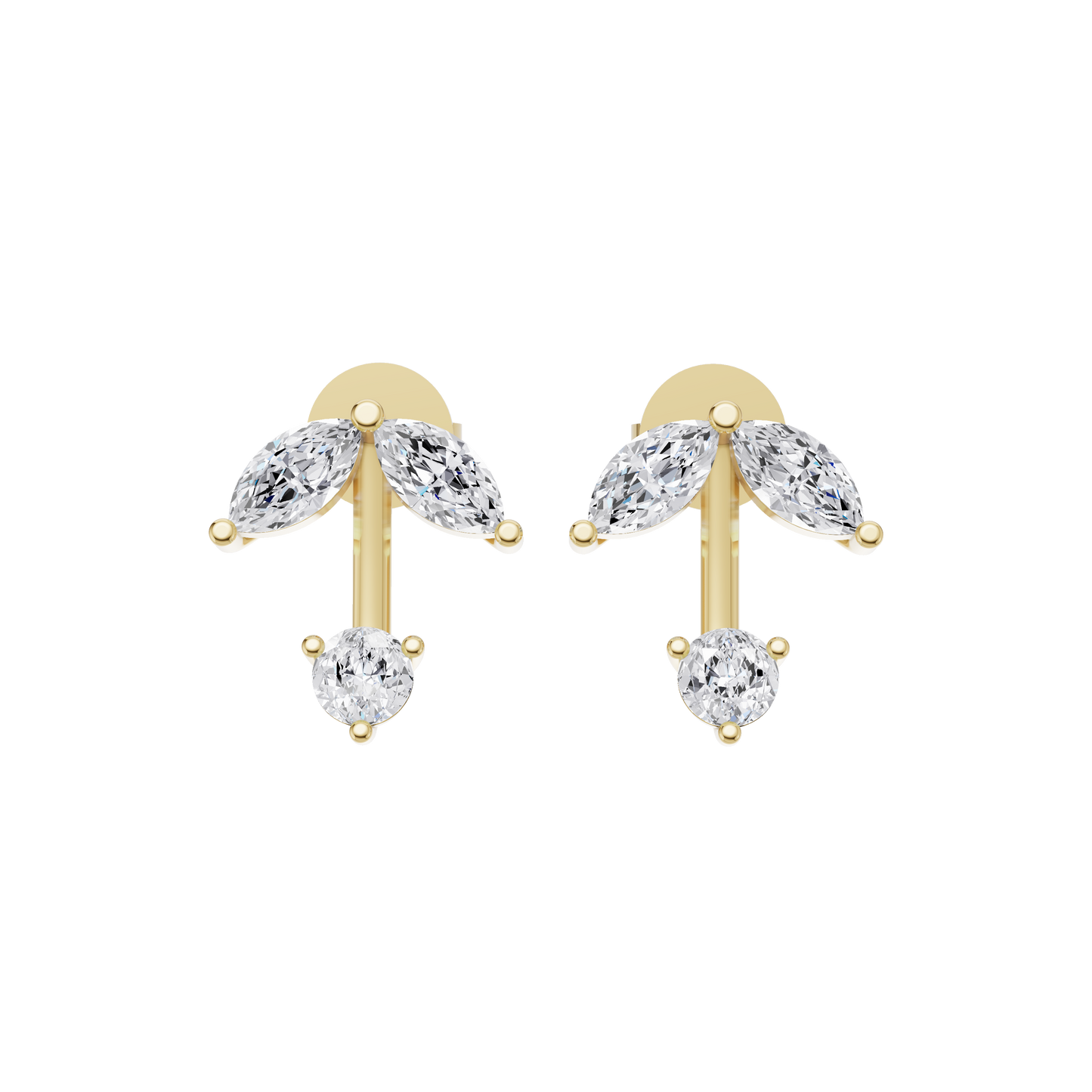 Botanical Bliss Diamond Earrings