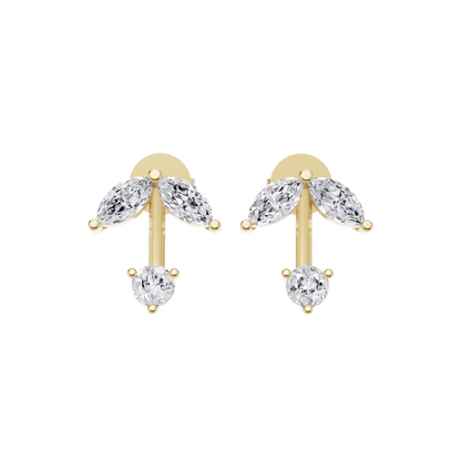Botanical Bliss Diamond Earrings